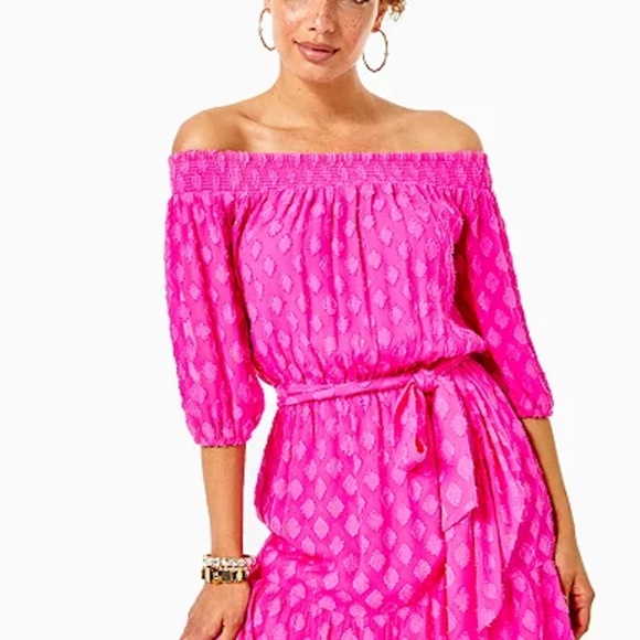 Lilly Pulitzer Pants - Lilly Pulitzer Pink Rochelle Romper